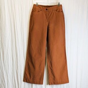 Lululemon City Sleek 5 Pocket Wide Leg High Rise Pant 30x30 Roasted Brown